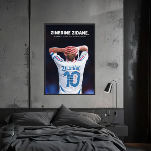 ZINEDINE ZIDANE.