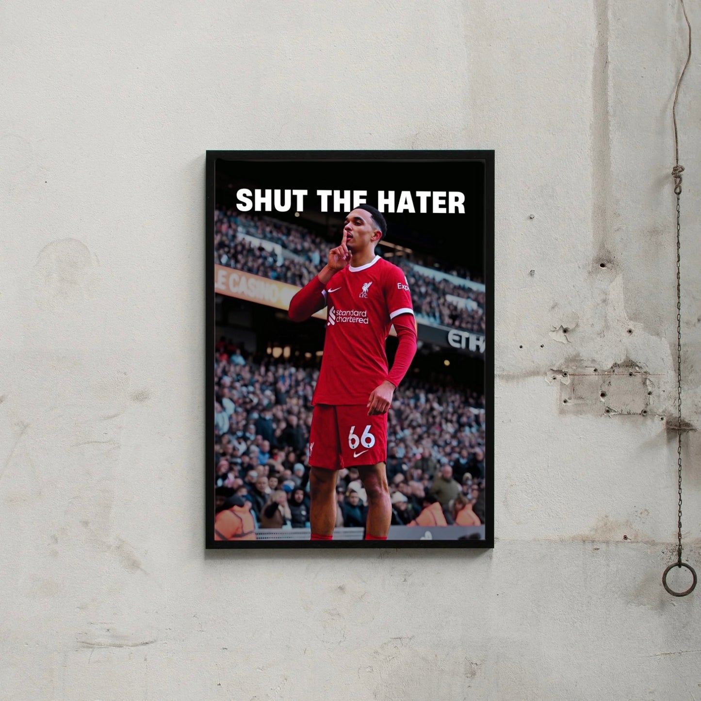 SHUT THE HATER.