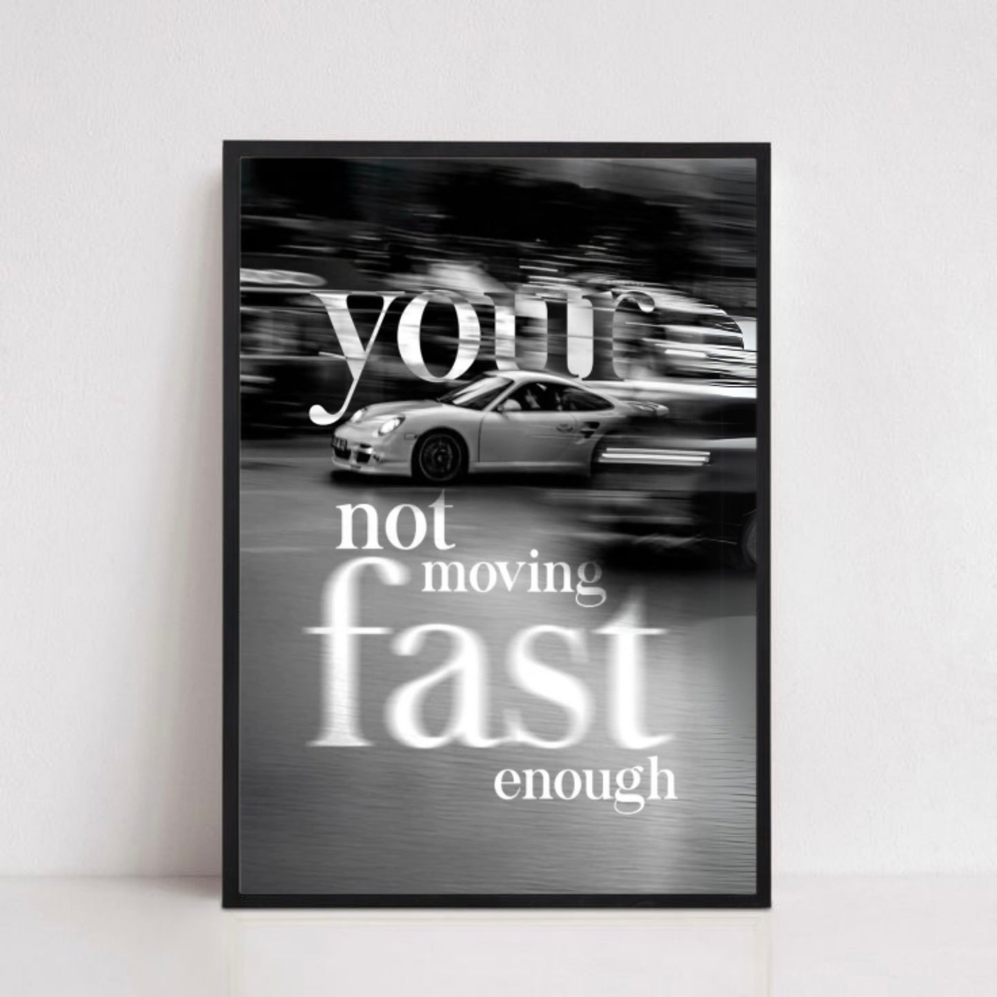 NOT FAST ENOUGH.