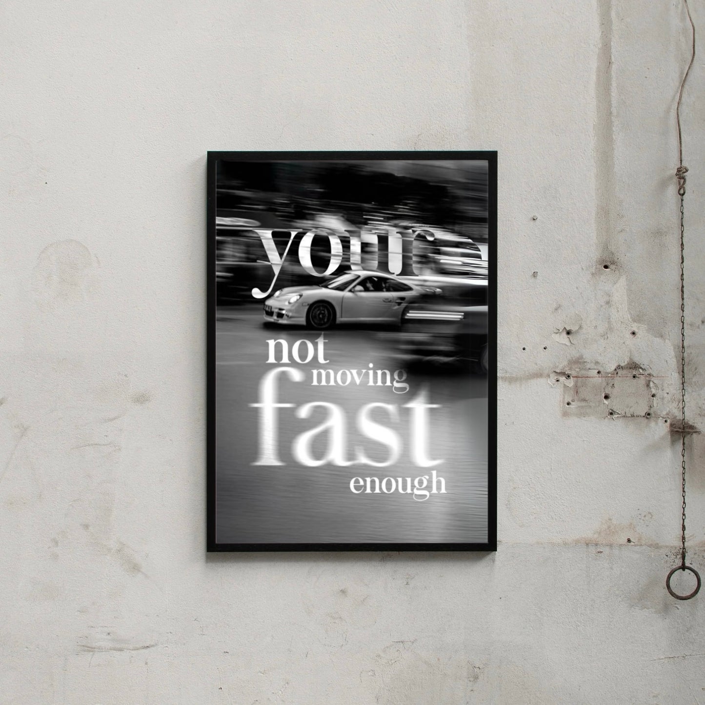 NOT FAST ENOUGH.