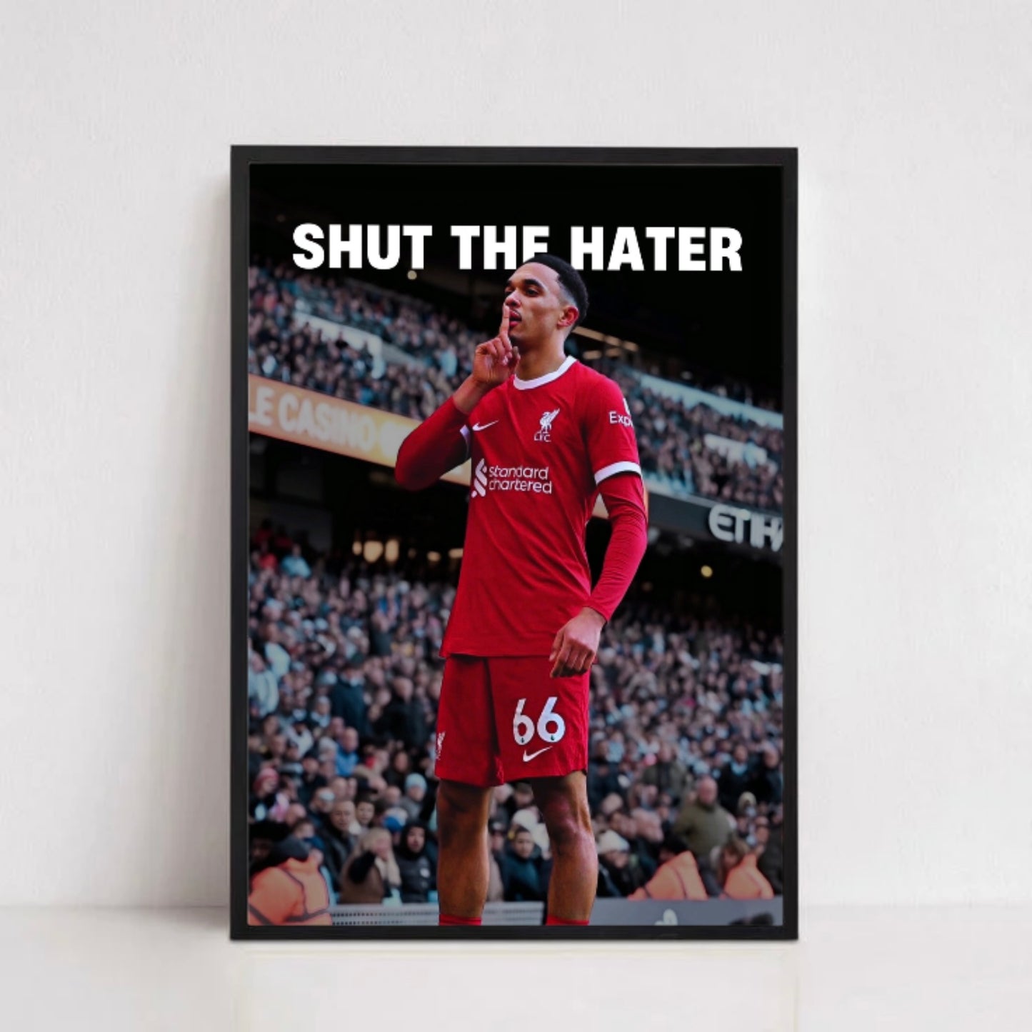 SHUT THE HATER.