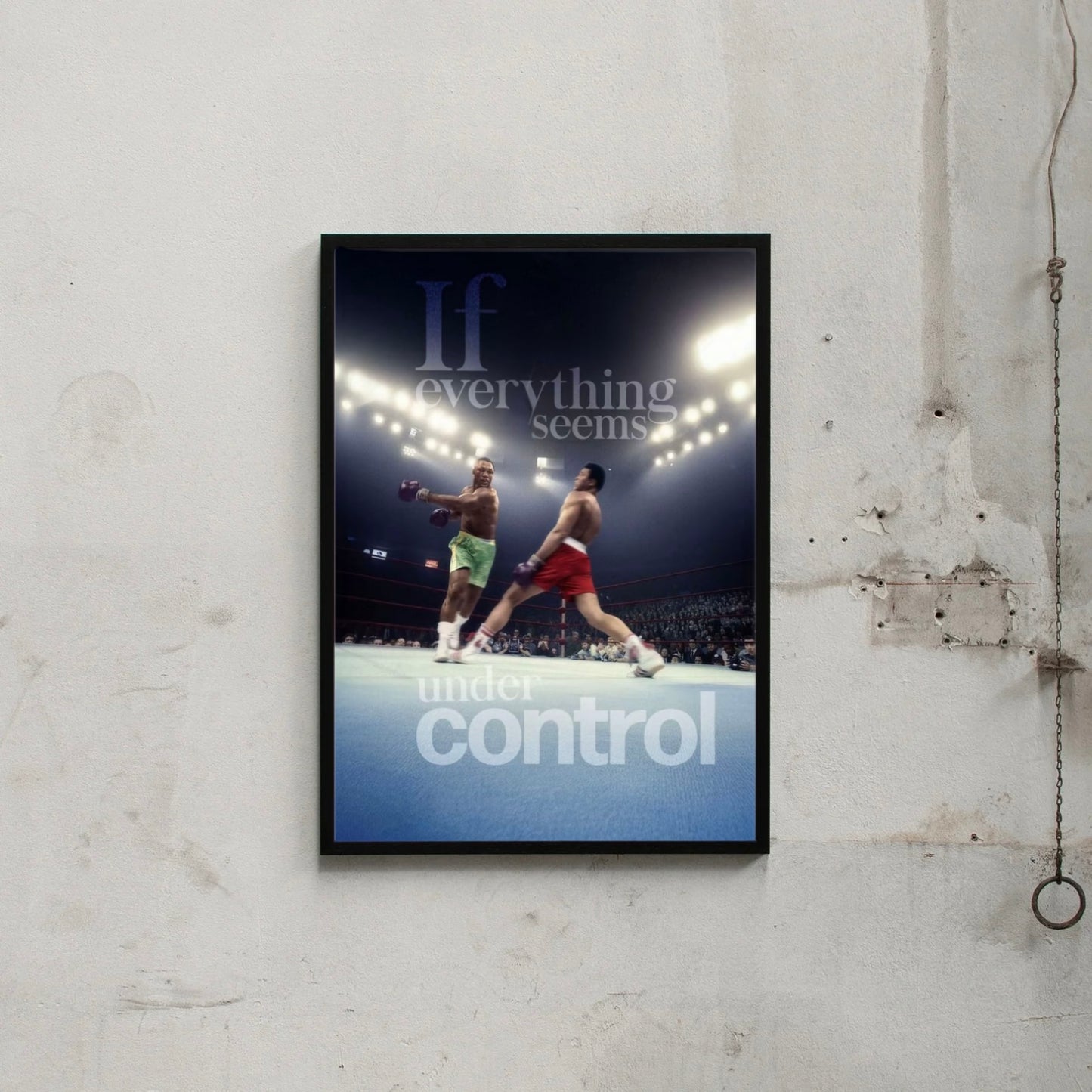 EVERYTHING UNDER CONTROL.