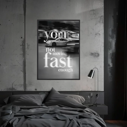 NOT FAST ENOUGH.