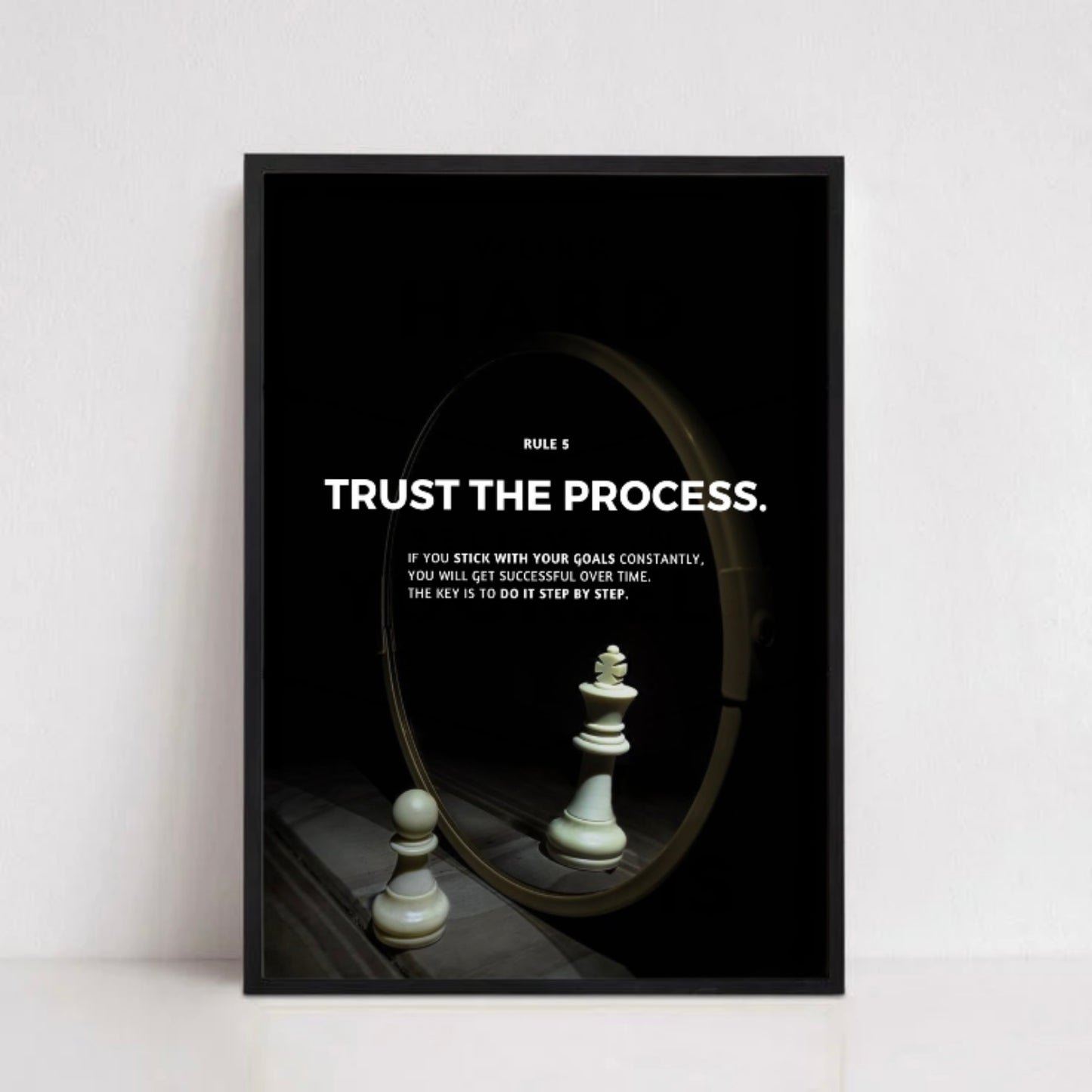TRUST THE PROCESS.