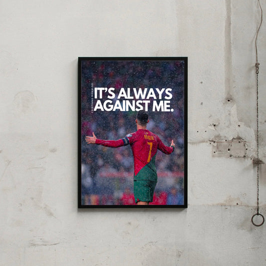 CRISTIANO RONALDO.