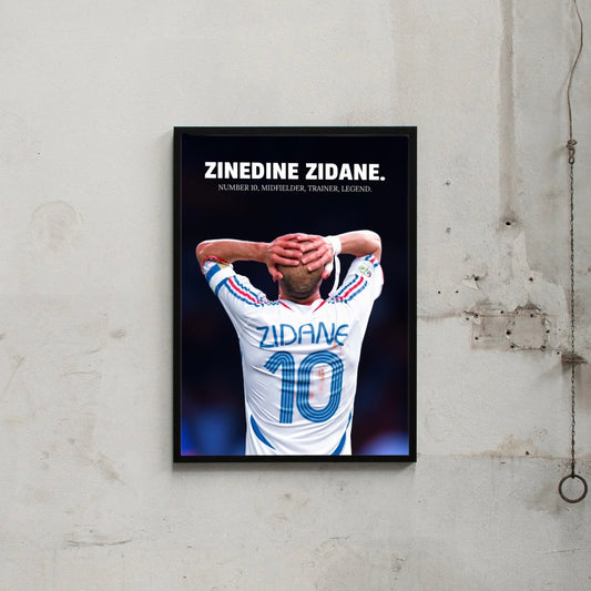 ZINEDINE ZIDANE.