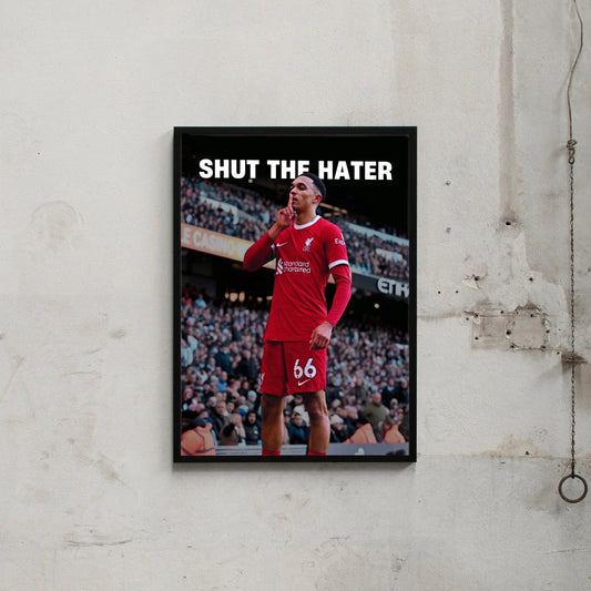 SHUT THE HATER.