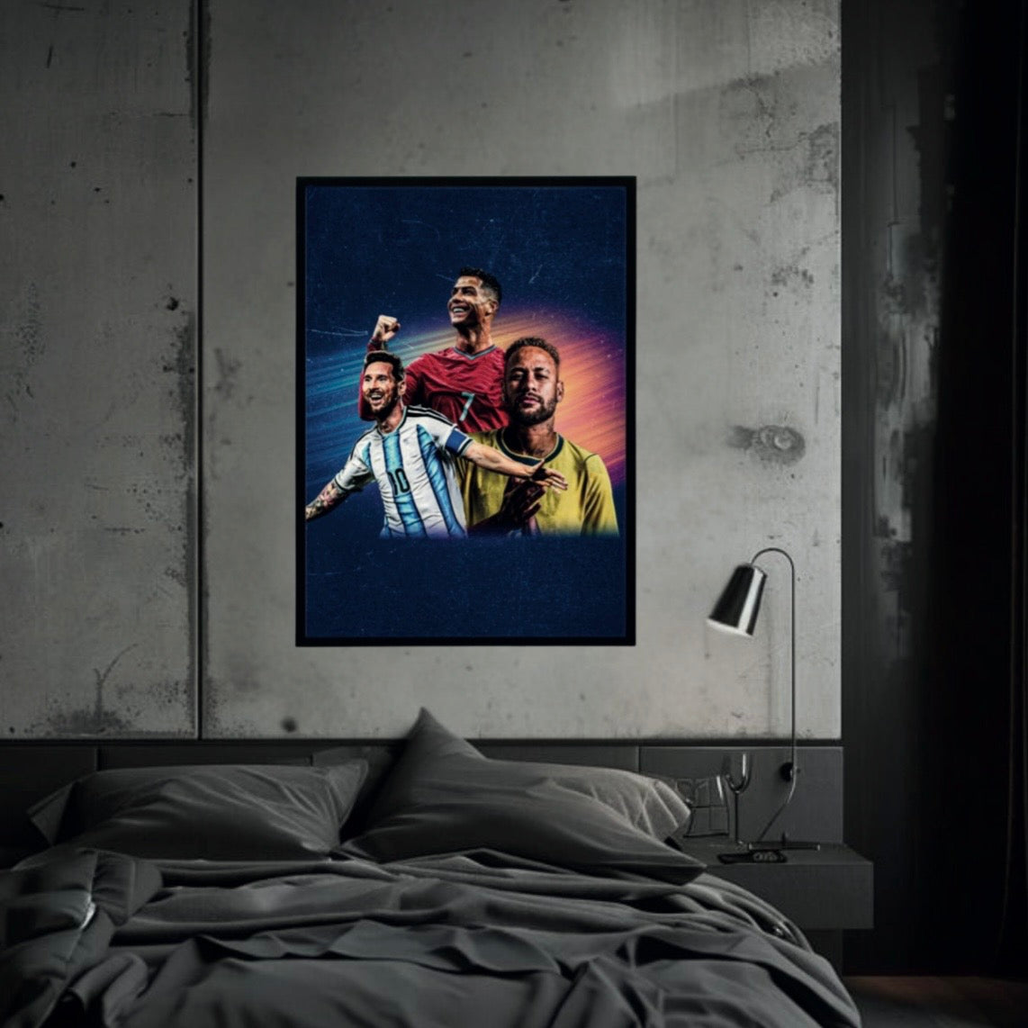 RONALDO, MESSI, NEYMAR