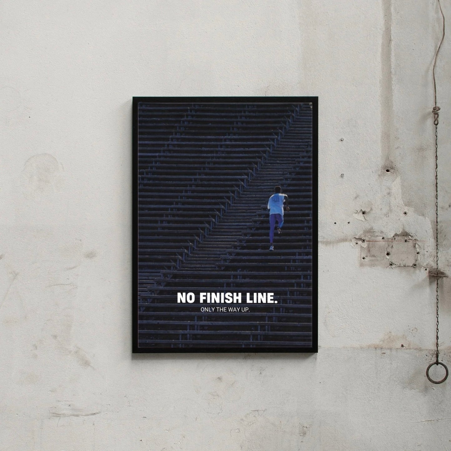 NO FINISH LINE.