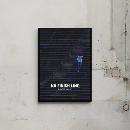 NO FINISH LINE.