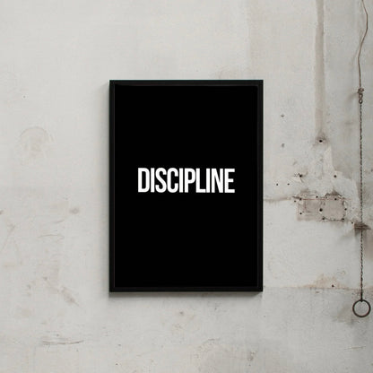 DISCIPLINE.