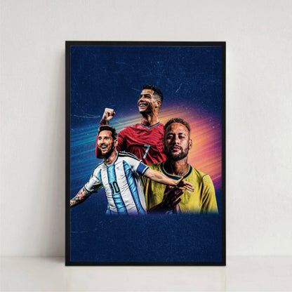 RONALDO, MESSI, NEYMAR