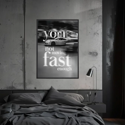NOT FAST ENOUGH.