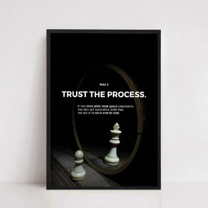 TRUST THE PROCESS.